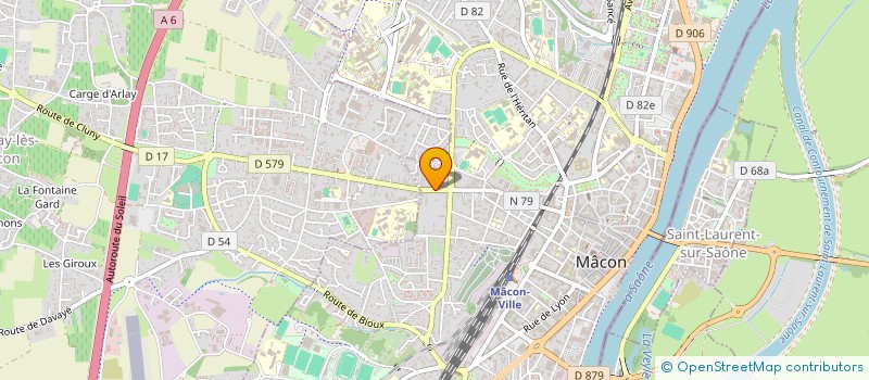 localisation de l'entreprise MONSIEUR HENRI DARFEUILLE à MACON