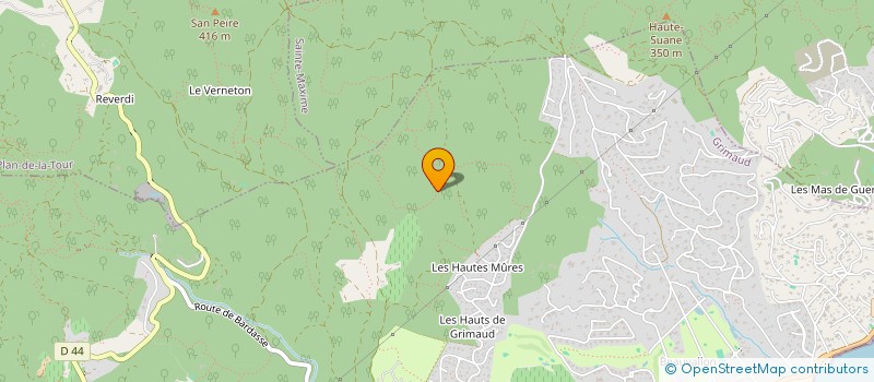 localisation de l'entreprise MONSIEUR HENRI DE CAMBIAIRE à GRIMAUD