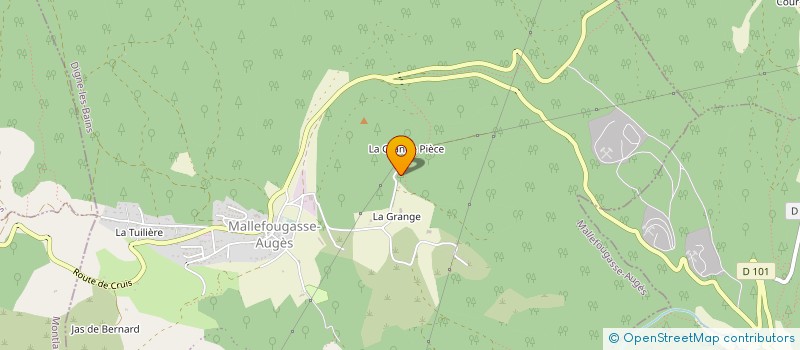 localisation de l'entreprise MONSIEUR HENRI DE GABBIA  MALLEFOUGASSE-AUGES