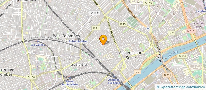 localisation de l'entreprise MONSIEUR HENRI DE GASQUET à ASNIERES-SUR-SEINE