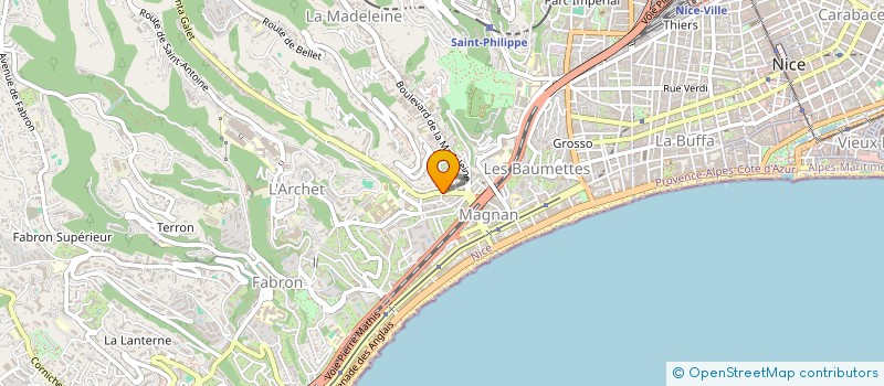 localisation de l'entreprise MONSIEUR HENRI DE VERTEUIL DE FEUILLAS  RAMATUELLE