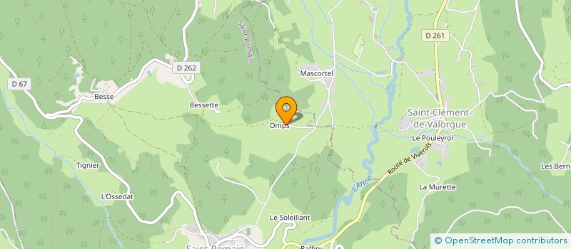 localisation de l'entreprise MONSIEUR HENRI DEBARD  SAINT-ROMAIN