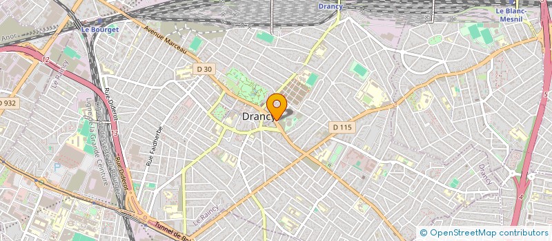 localisation de l'entreprise MONSIEUR HENRI DEBARRE à DRANCY