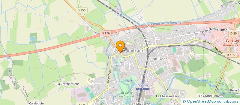 localisation de l'entreprise MONSIEUR HENRI DELACOUR à DOL-DE-BRETAGNE