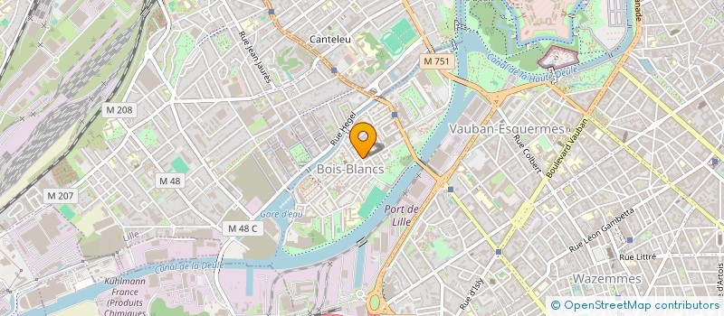 localisation de l'entreprise MONSIEUR HENRI DELEPIRRE à LILLE