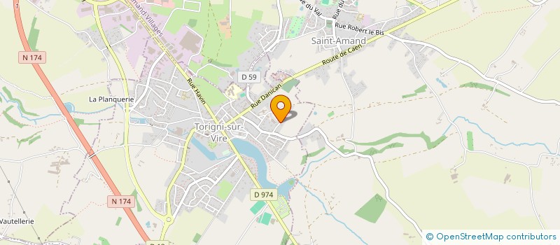 localisation de l'entreprise MONSIEUR HENRI DEPORTE  TORIGNY-LES-VILLES