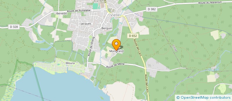 localisation de l'entreprise MONSIEUR HENRI DESBIEYS  VIELLE-SAINT-GIRONS