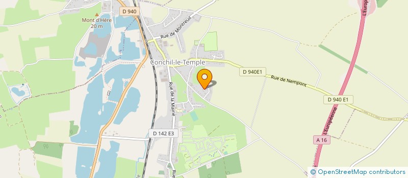 localisation de l'entreprise MONSIEUR HENRI DEVIGNE  VERTAIN