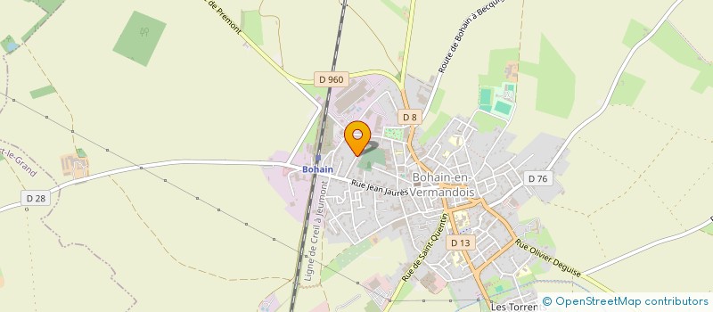 localisation de l'entreprise MONSIEUR HENRI DHENRY à BOHAIN EN VERMANDOIS