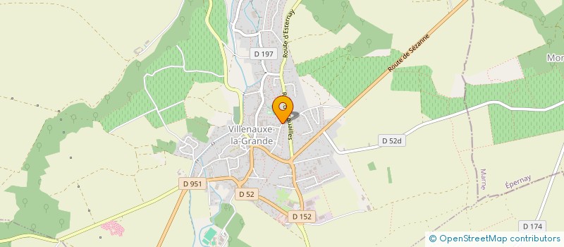 localisation de l'entreprise MONSIEUR HENRI DIARD à VILLENAUXE-LA-GRANDE