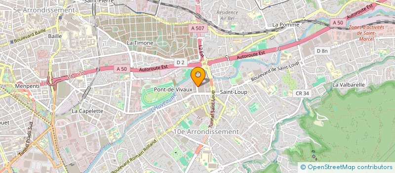 localisation de l'entreprise MONSIEUR HENRI DIAZ à MARSEILLE
