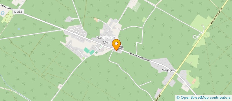 localisation de l'entreprise MONSIEUR HENRI DIAZ-MAROTO  NAUJAC-SUR-MER