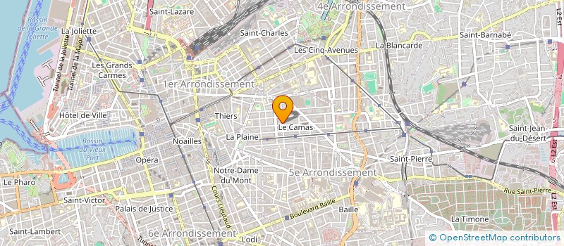 localisation de l'entreprise MONSIEUR HENRI DIDIER à MARSEILLE