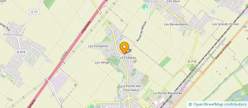 localisation de l'entreprise MONSIEUR HENRI DIJOUX à BEAUGENCY