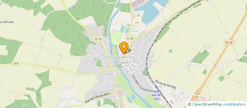 localisation de l'entreprise MONSIEUR HENRI DIMIER DE LA BRUNETIERE à VALD'YERRE