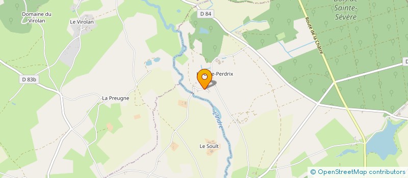 localisation de l'entreprise MONSIEUR HENRI DOMANIECKI à SAINTE-SEVERE-SUR-INDRE