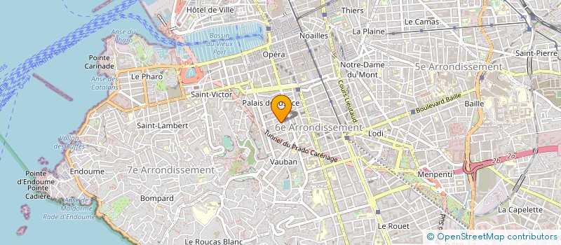 localisation de l'entreprise MONSIEUR HENRI DOMINIQUE FIORE à MARSEILLE