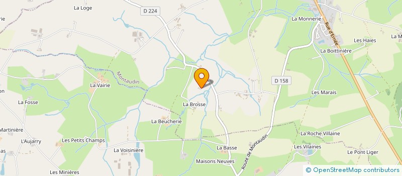 localisation de l'entreprise MONSIEUR HENRI DOUDARD  SAINT-MARS-SUR-LA-FUTAIE