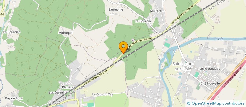 localisation de l'entreprise MONSIEUR HENRI DRAPEYROUX  BOURROU