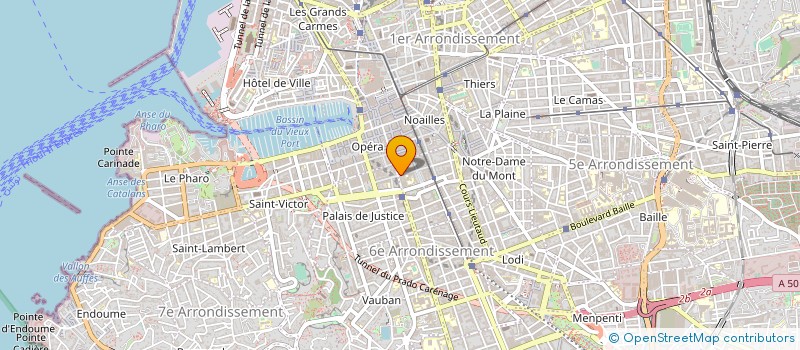 localisation de l'entreprise MONSIEUR HENRI DREYSSE à MARSEILLE