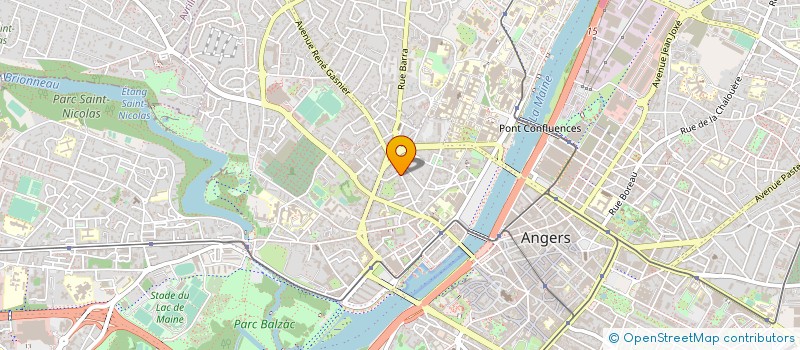 localisation de l'entreprise MONSIEUR HENRI DRUEL à ANGERS