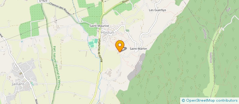 localisation de l'entreprise MONSIEUR HENRI DUC à HOSTUN