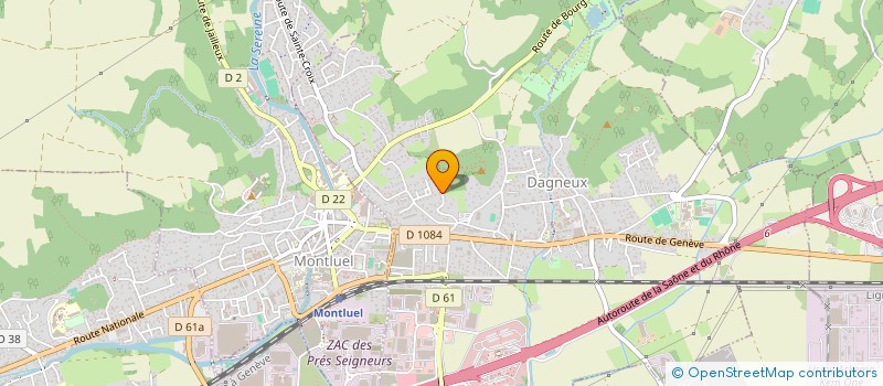 localisation de l'entreprise MONSIEUR HENRI DUCOING  DAGNEUX