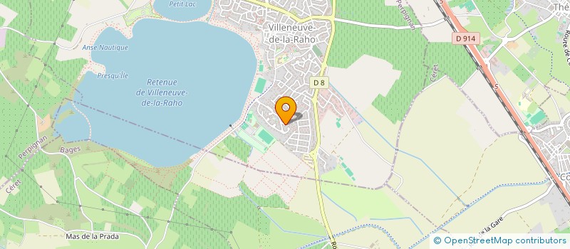localisation de l'entreprise MONSIEUR HENRI DUFAY à VILLENEUVE-DE-LA-RAHO