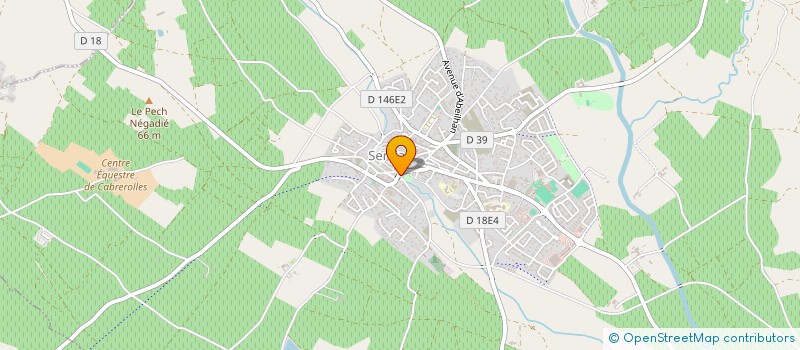 localisation de l'entreprise MONSIEUR HENRI DUMAS à SERVIAN