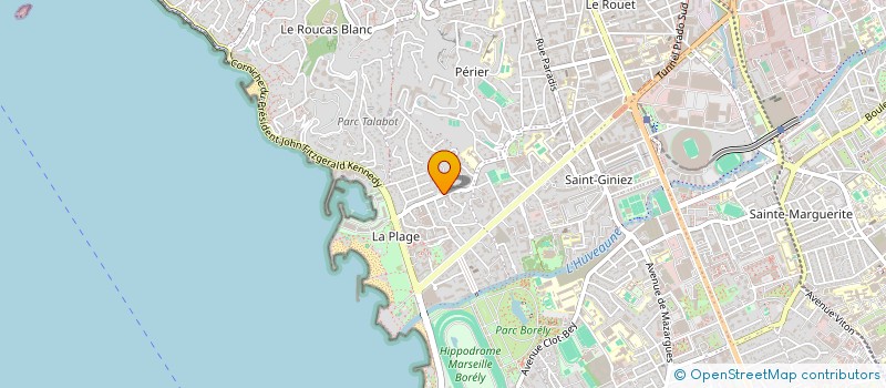 localisation de l'entreprise MONSIEUR HENRI DUMON  MARSEILLE