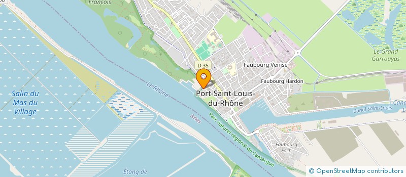 localisation de l'entreprise MONSIEUR HENRI DUNANT à PORT-SAINT-LOUIS