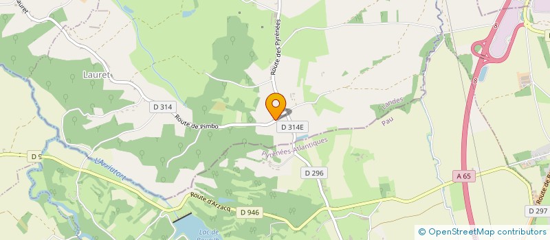 localisation de l'entreprise MONSIEUR HENRI DUPARCQ  LAURET