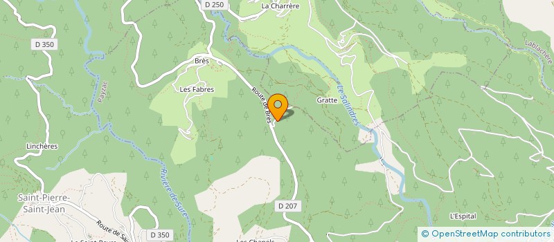localisation de l'entreprise MONSIEUR HENRI DUPUY à PLANZOLLES