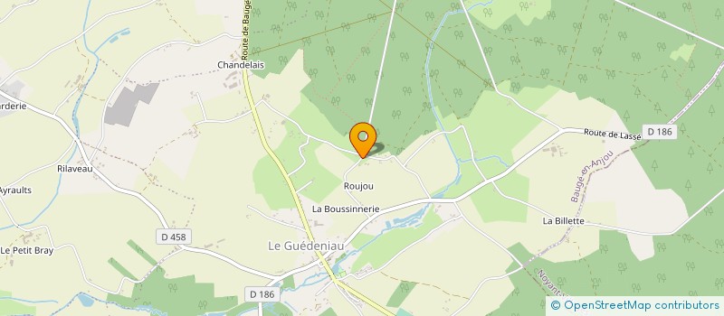 localisation de l'entreprise MONSIEUR HENRI DURDAN à BAUGE-EN-ANJOU