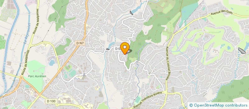 localisation de l'entreprise MONSIEUR HENRI DUTTO à FREJUS