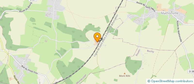 localisation de l'entreprise MONSIEUR HENRI DUVAL  MONTEROLIER