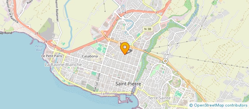 localisation de l'entreprise MONSIEUR HENRI ELFASSY à SAINT-PIERRE