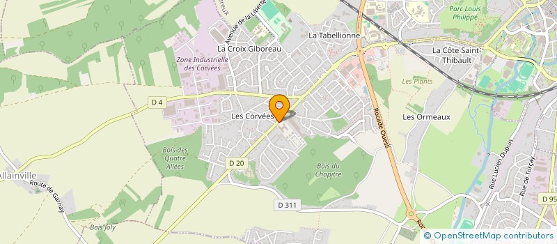 localisation de l'entreprise MONSIEUR HENRI ESTEL à VERNOUILLET