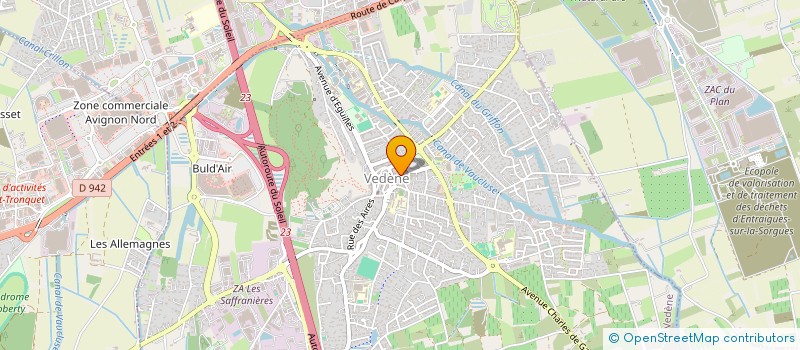 localisation de l'entreprise MONSIEUR HENRI ESTELLON  VEDENE