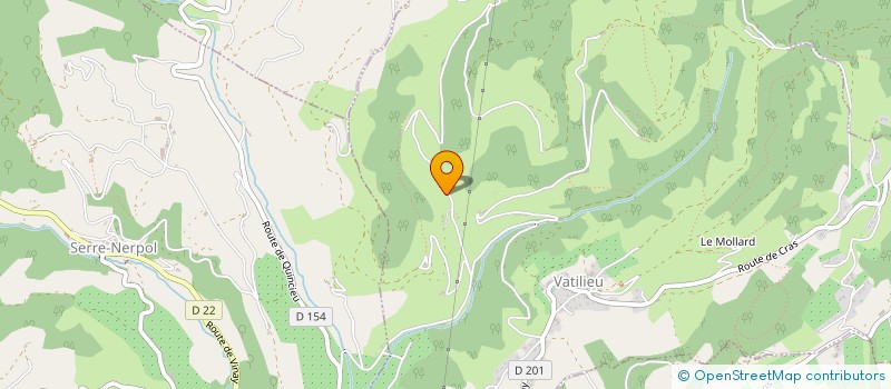 localisation de l'entreprise MONSIEUR HENRI EYMAIN-MALLET  VATILIEU