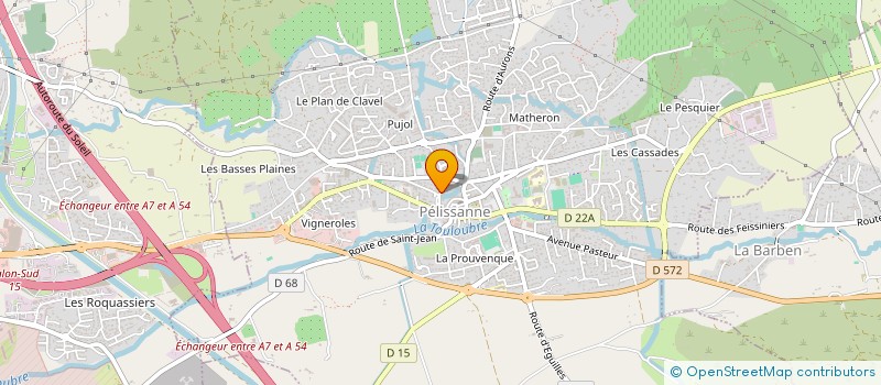 localisation de l'entreprise MONSIEUR HENRI-EZECHIEL CANO  PELISSANNE
