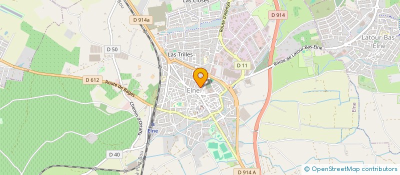 localisation de l'entreprise MONSIEUR HENRI FABRE  ALENYA