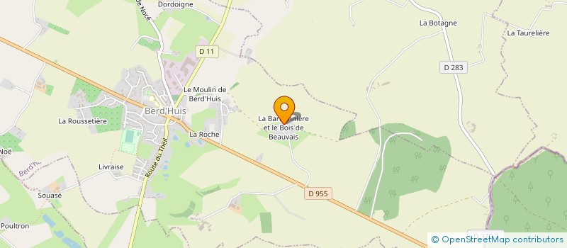 localisation de l'entreprise MONSIEUR HENRI FARDOIT à BERD'HUIS