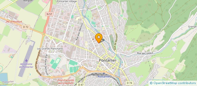 localisation de l'entreprise MONSIEUR HENRI FARINA à PONTARLIER