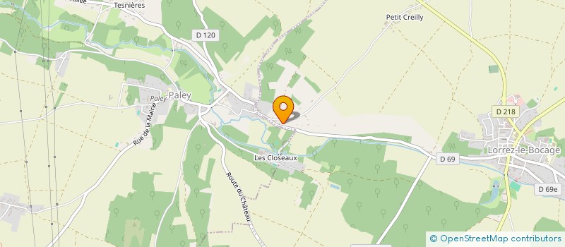 localisation de l'entreprise MONSIEUR HENRI FARINOT à LORREZ-LE-BOCAGE-PREAUX