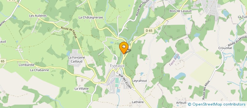 localisation de l'entreprise MONSIEUR HENRI FAUCHER à EYJEAUX