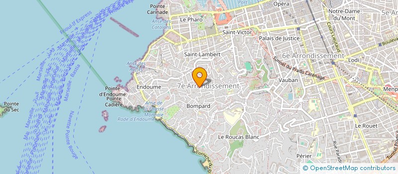 localisation de l'entreprise MONSIEUR HENRI FAURE à MARSEILLE