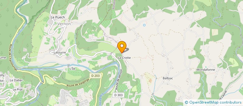 localisation de l'entreprise MONSIEUR HENRI FAURE  VERNON