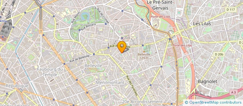 localisation de l'entreprise MONSIEUR HENRI FAVRE à PARIS