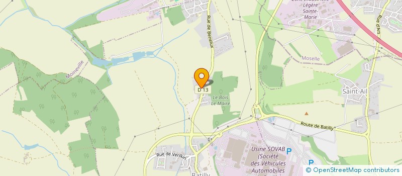 localisation de l'entreprise MONSIEUR HENRI FERRARI  BATILLY